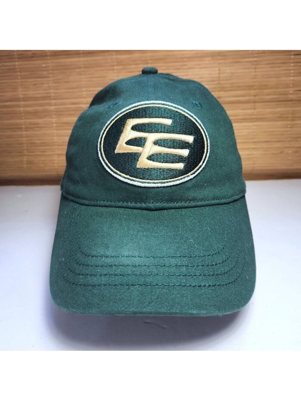 Edmonton Eskimos Hat Cfl Football Baseball Cap Green Size SM Reebok